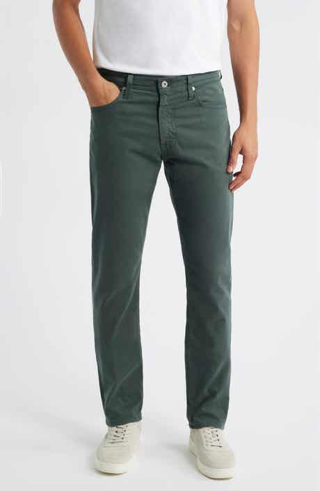 AG Everett Stretch Sateen Slim Straight Pants