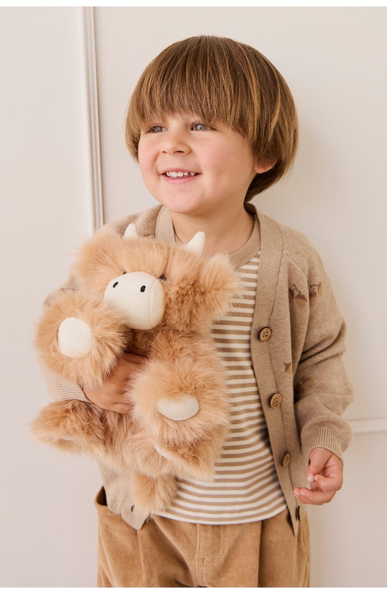 Snuggle Bunnies Hilda the Highland Cow - Caramel, Alternate, color, Caramel