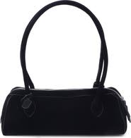 Adornia Faux Leather Bowling Shoulder Bag