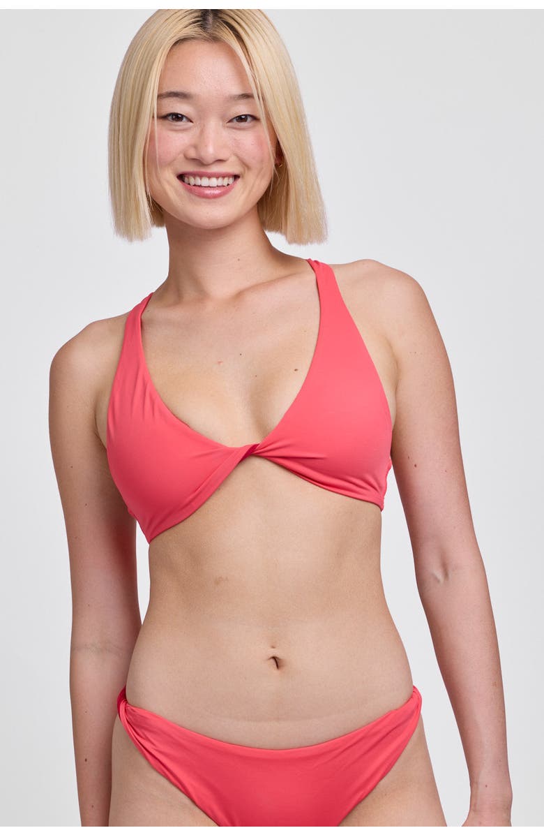 JOLYN Beverly Bikini Top, Main, color, Coral Reef