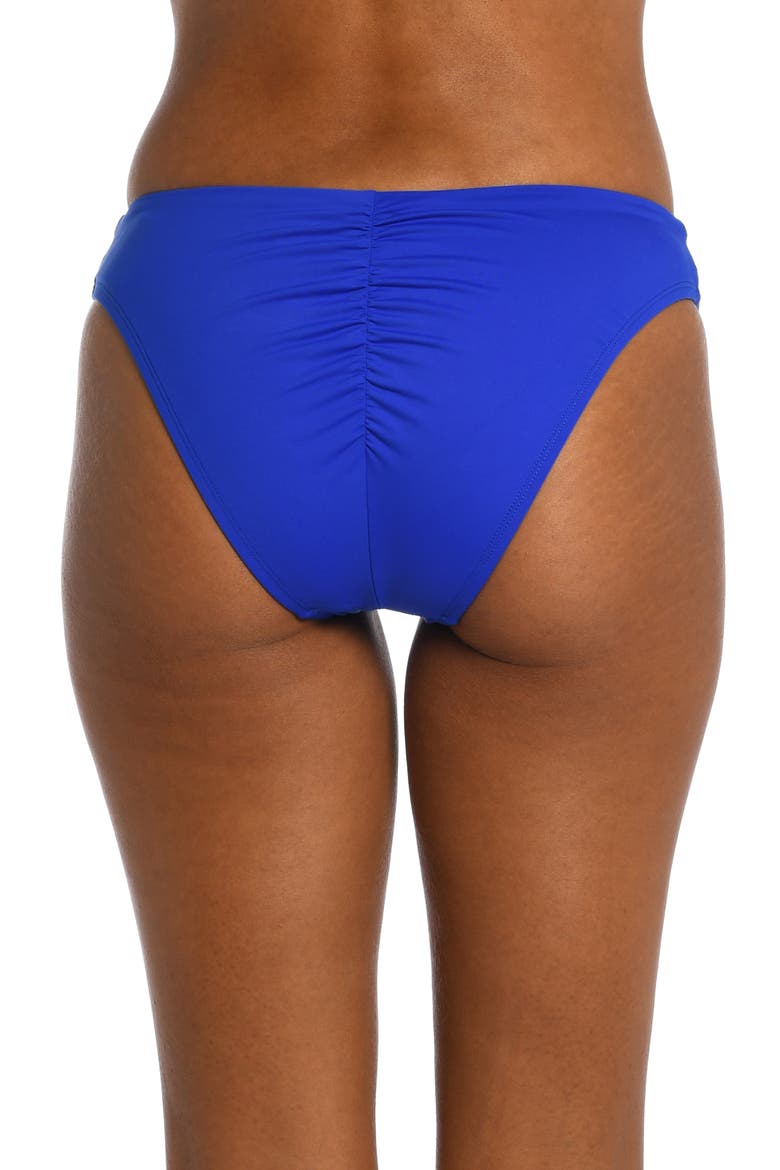 Island Goddess Scoop Bikini Bottoms, Alternate, color, SAPPHIRE
