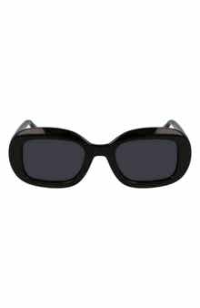 FERRAGAMO Gancini 51mm Oval Sunglasses