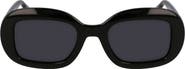 FERRAGAMO Gancini 51mm Oval Sunglasses