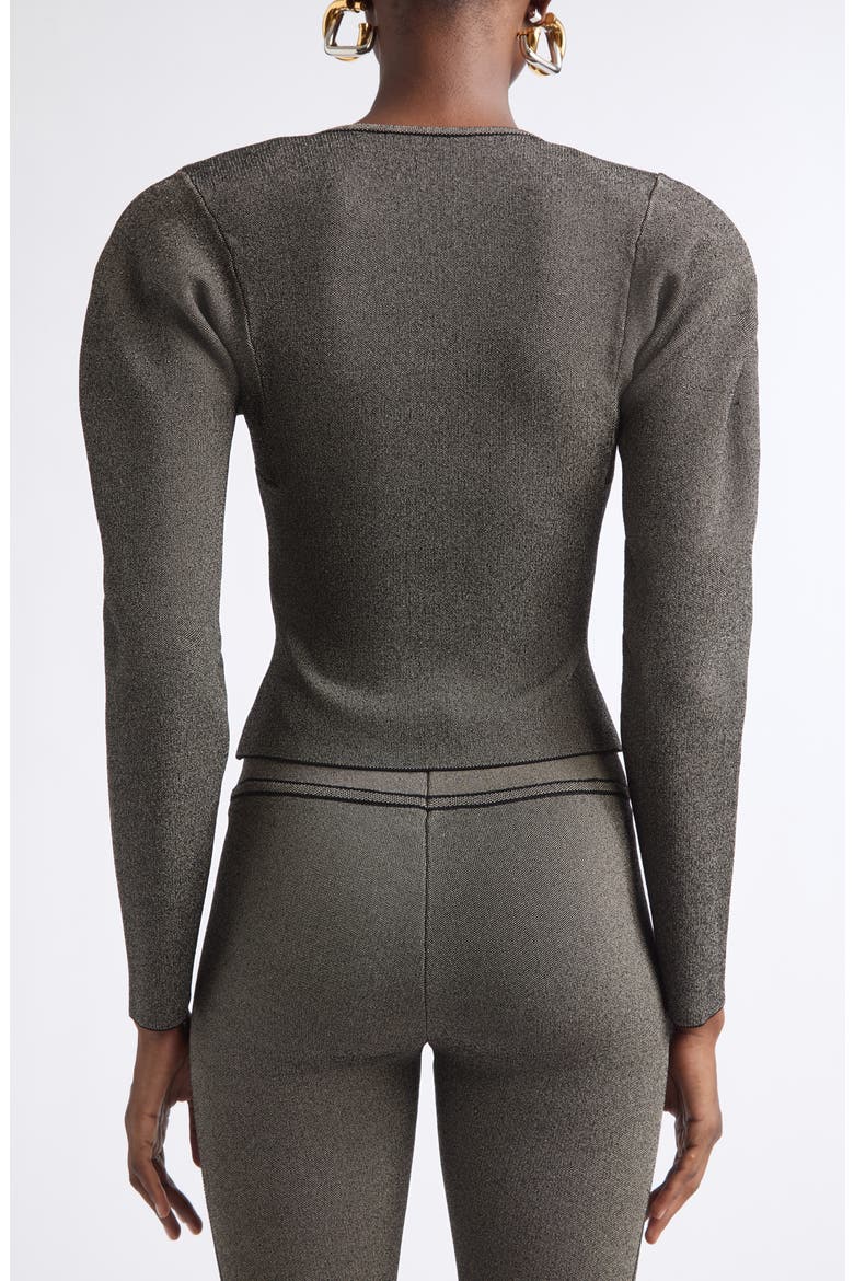 Le Cardigan Sera Cardigan, Alternate, color, DARK BEIGE