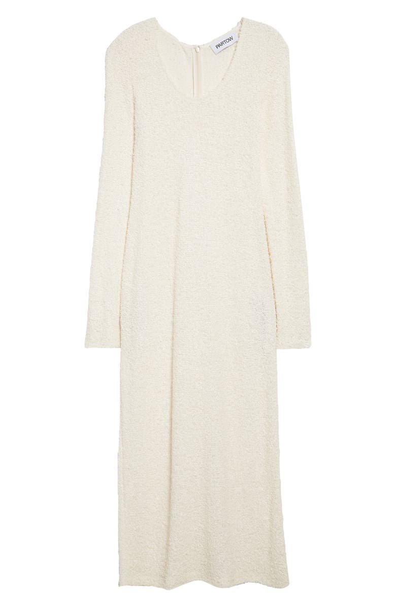 PARTOW Tina Long Sleeve Midi Dress, Alternate, color, Ivory