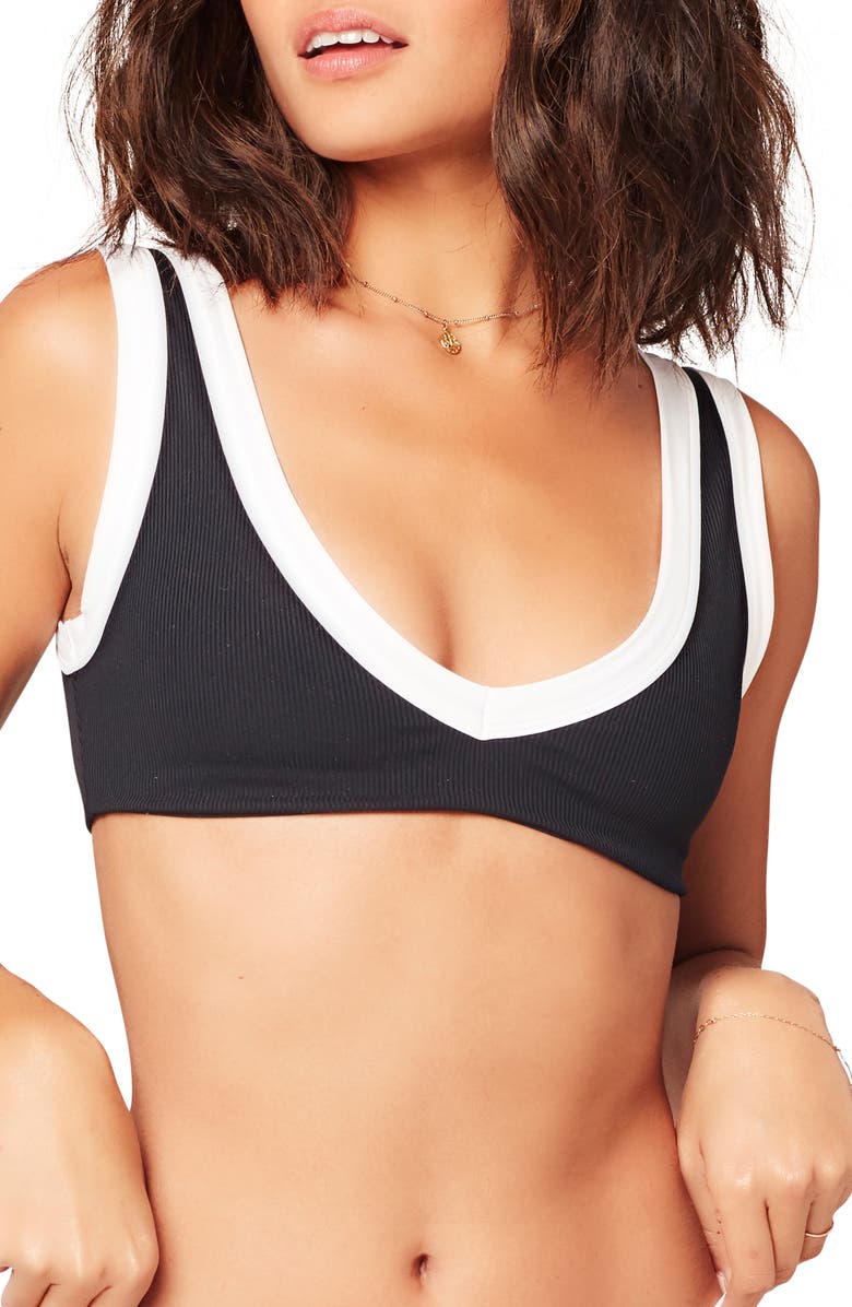 LSPACE L Space Lala Bikini Top, Main, color, 