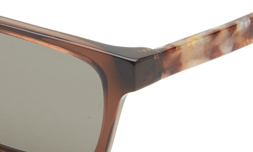 EYEBOBS EYEBOBS NUMBER CRUNCHER 53MM POLARIZED RECTANGULAR SUNGLASSES