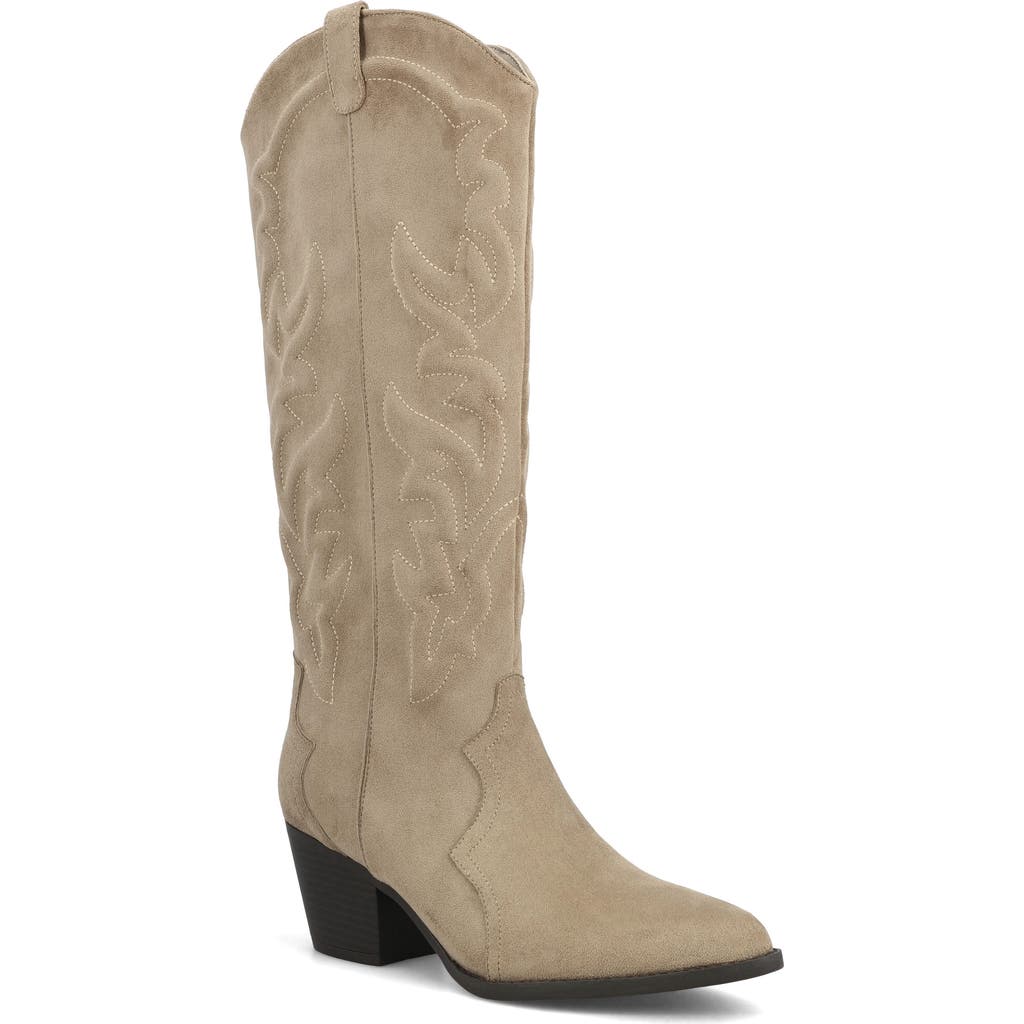Mia Spenser Western Boot In Neutral
