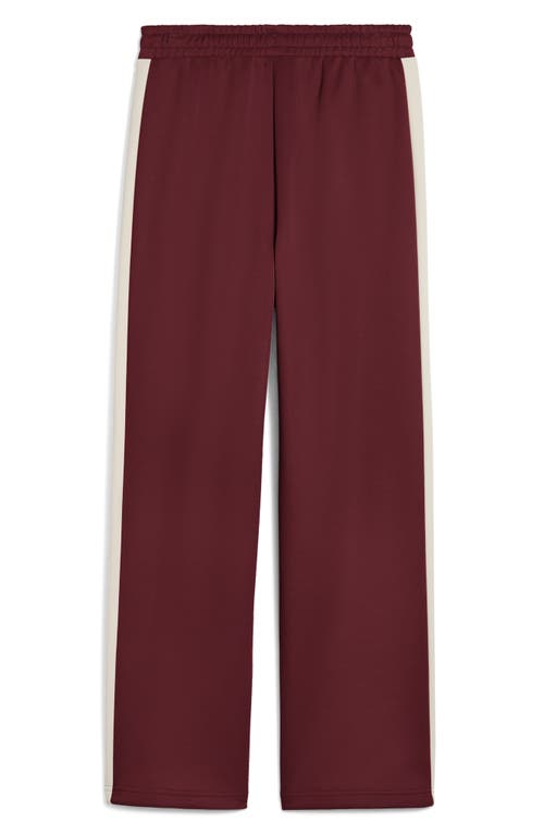Puma T7 Always On Straight Track Pants In Red