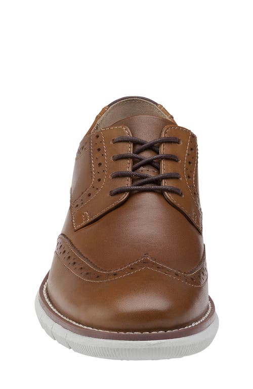 Johnston & Murphy Little Boys Holden Wingtip Shoe In Black
