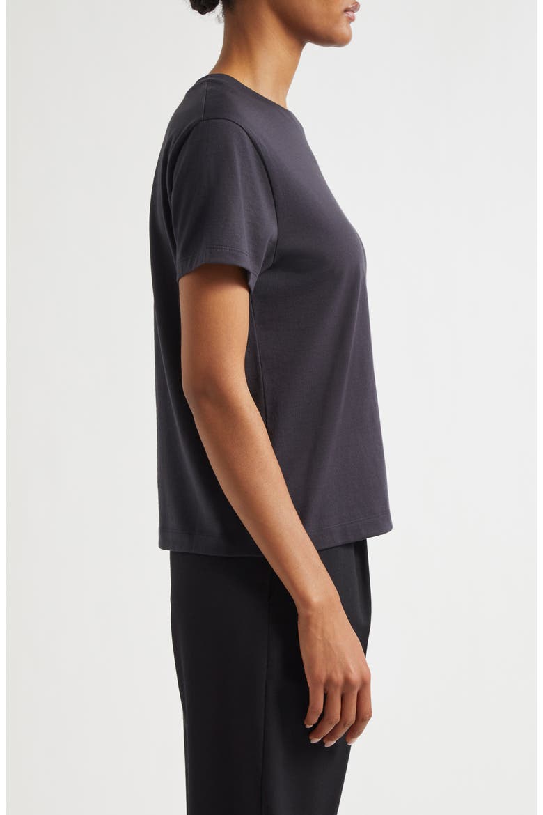 Pima Cotton Crewneck T-Shirt, Alternate, color, COASTAL BLUE
