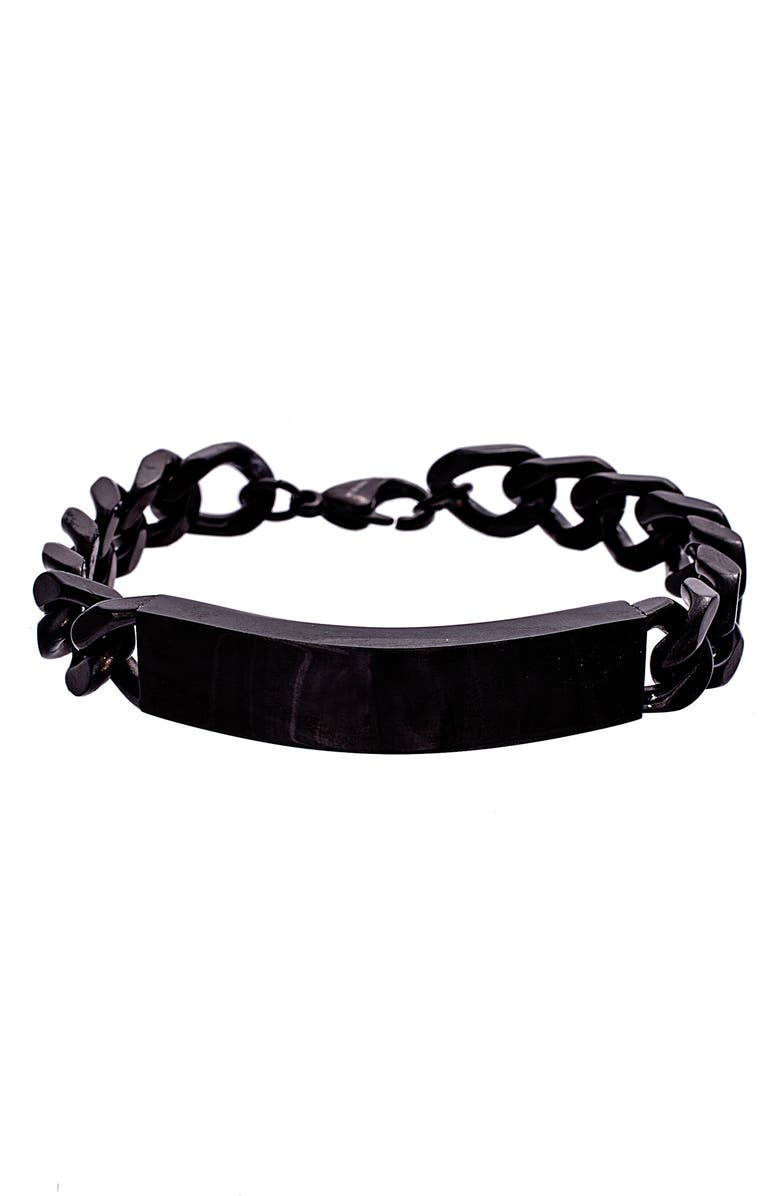 Steve Madden ID Bracelet, Main, color,