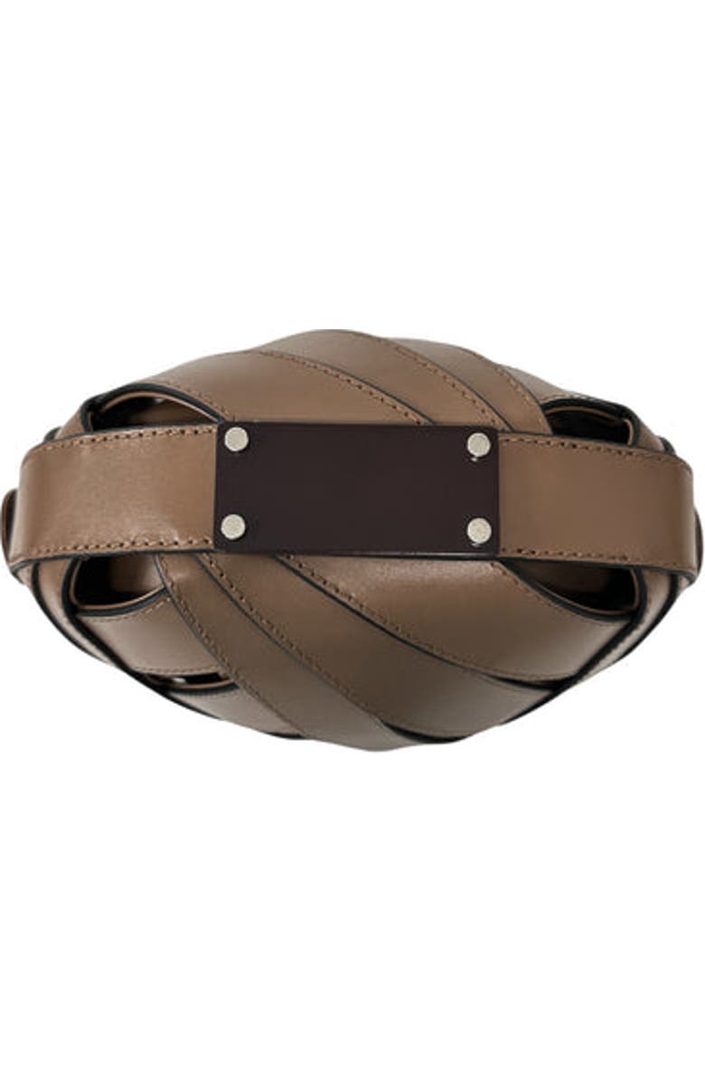 PERRIN PARIS Le Petit Panier Shoulder Bag, Alternate, color, Sepia
