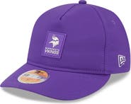 New Era Men's New Era Purple Minnesota Vikings 2025 Sideline  Retro Crown 59FIFTY Fitted Hat