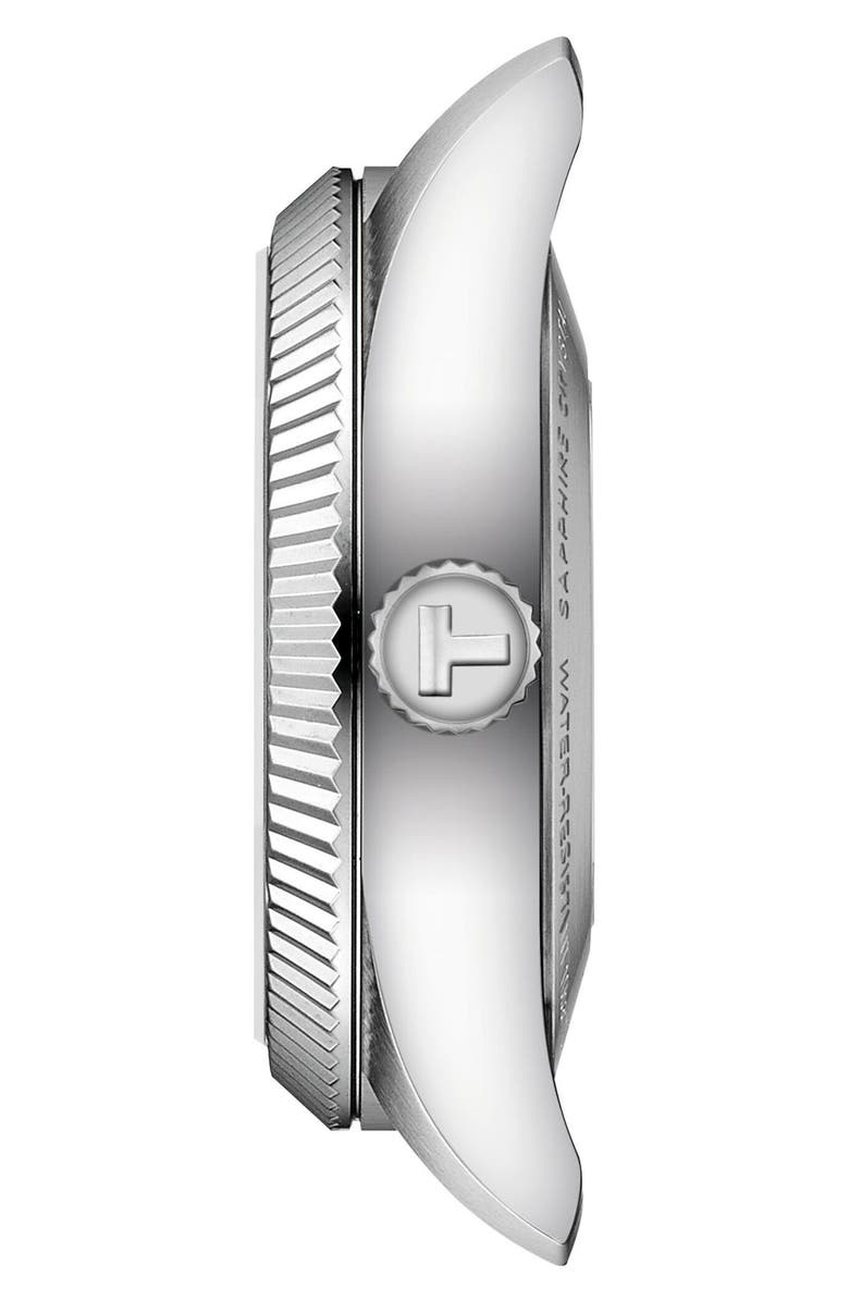 Tissot Ballade Powermatic 48 COSC Bracelet Watch, 30mm, Alternate, color, Silver