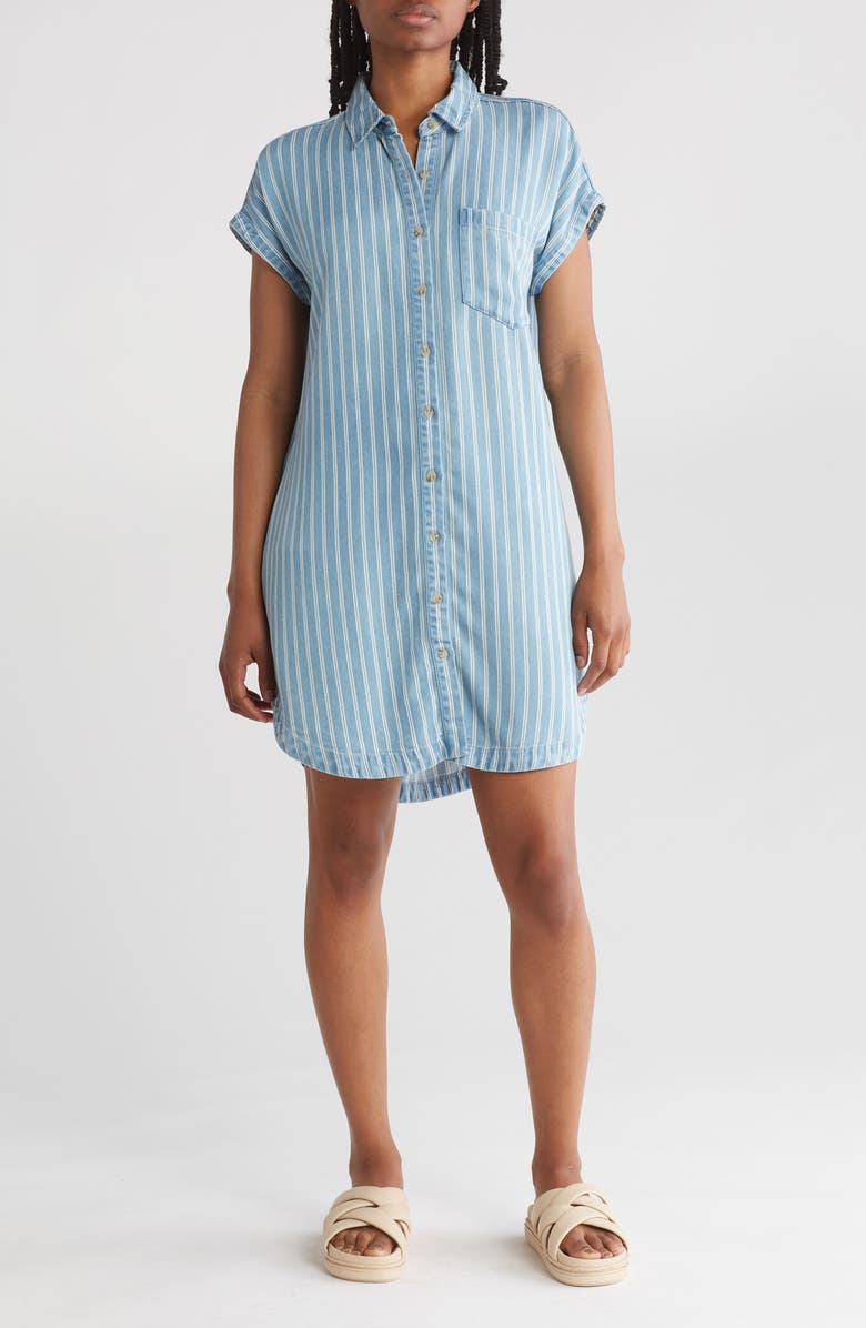 Blu Pepper Striped Shirtdress | Nordstromrack