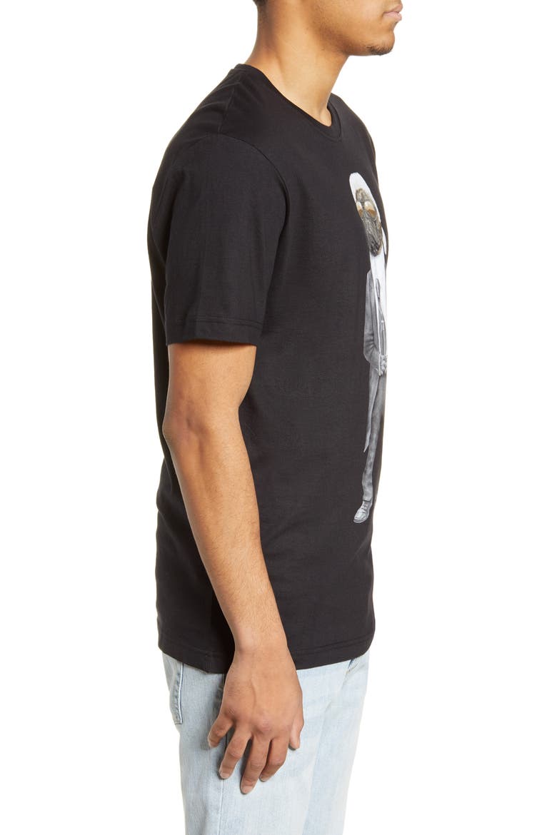 x Pets Rock Carl Graphic Tee, Alternate, color, BLACK