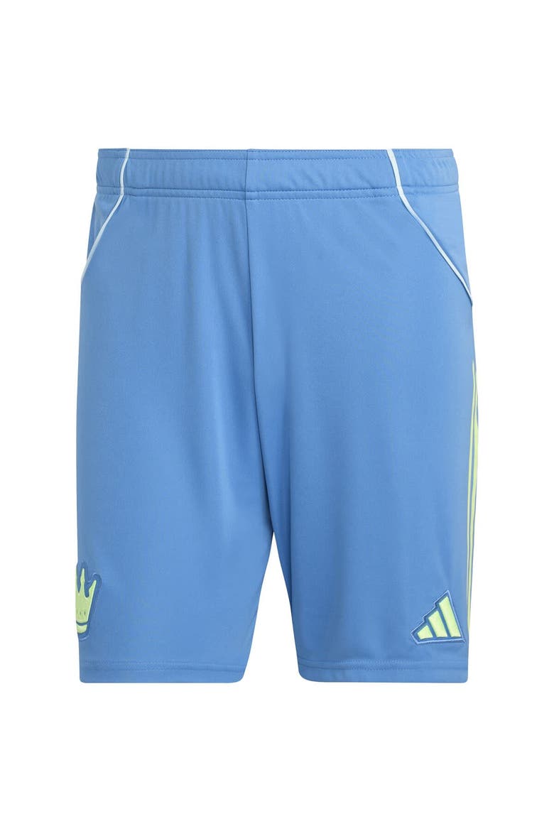 Men's adidas Blue Charlotte FC 2025 Archive Collection Authentic Shorts, Alternate, color, Blue