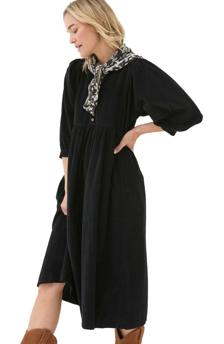 FatFace Women's Ceil Cord Midi Dress, Alternate, color, 