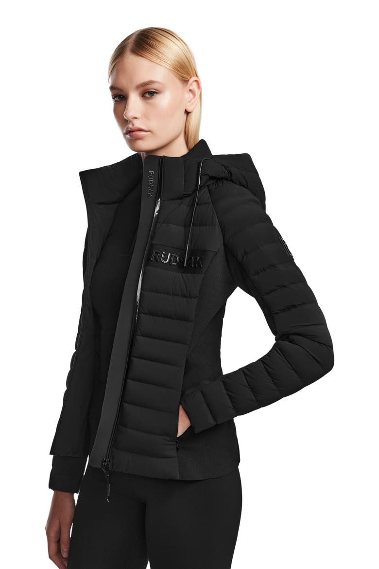 ALANA WOMEN'S MATTE XTRALIGHT DOWN JACKET, Alternate, color, Black