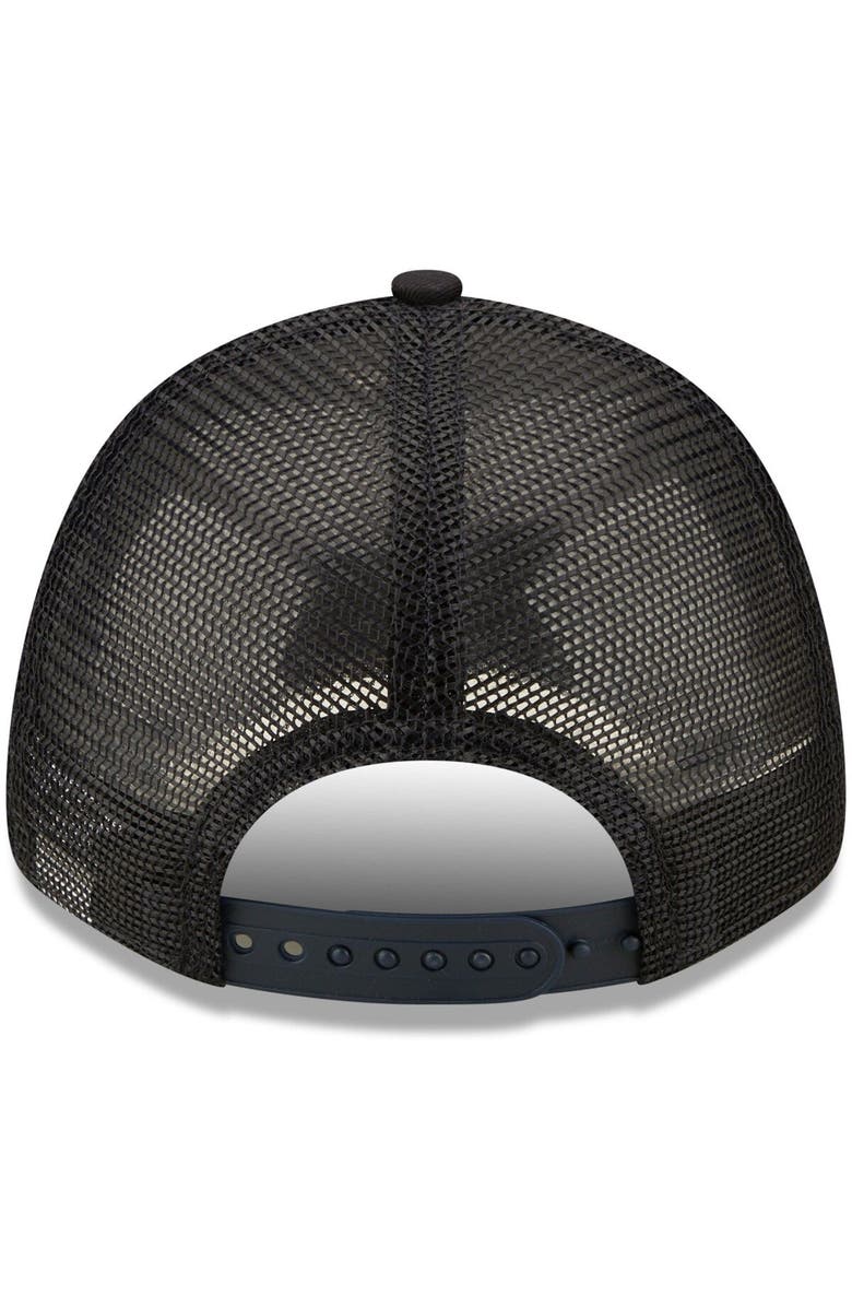 New Era Women's New Era Navy Auburn Tigers 9FORTY Logo Spark Trucker Snapback Hat, Alternate, color, Navy