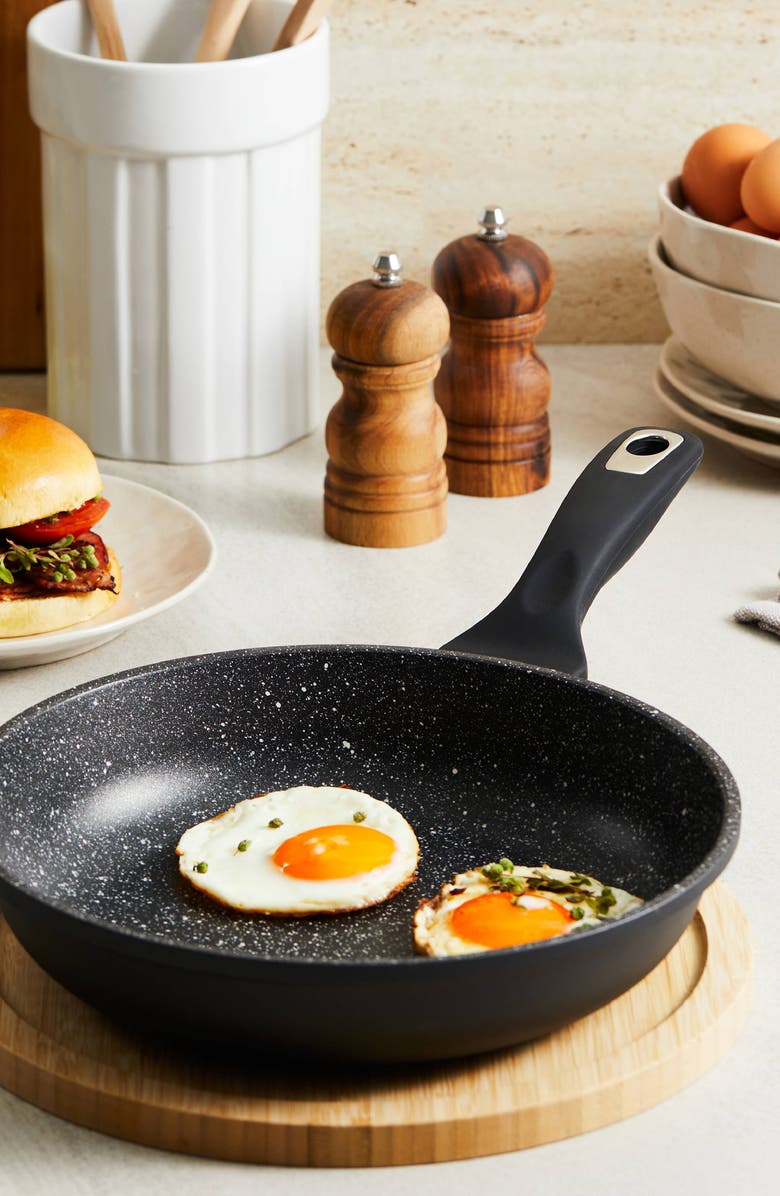 Cuisine::pro<sup>®</sup> GRANITE Frypan 8", Alternate, color, Black