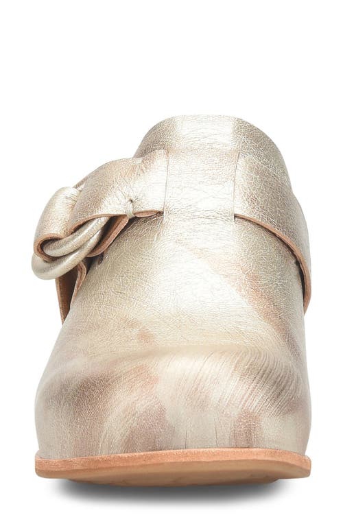 Kork-ease ® Kori Platform Wedge Mule In Gold