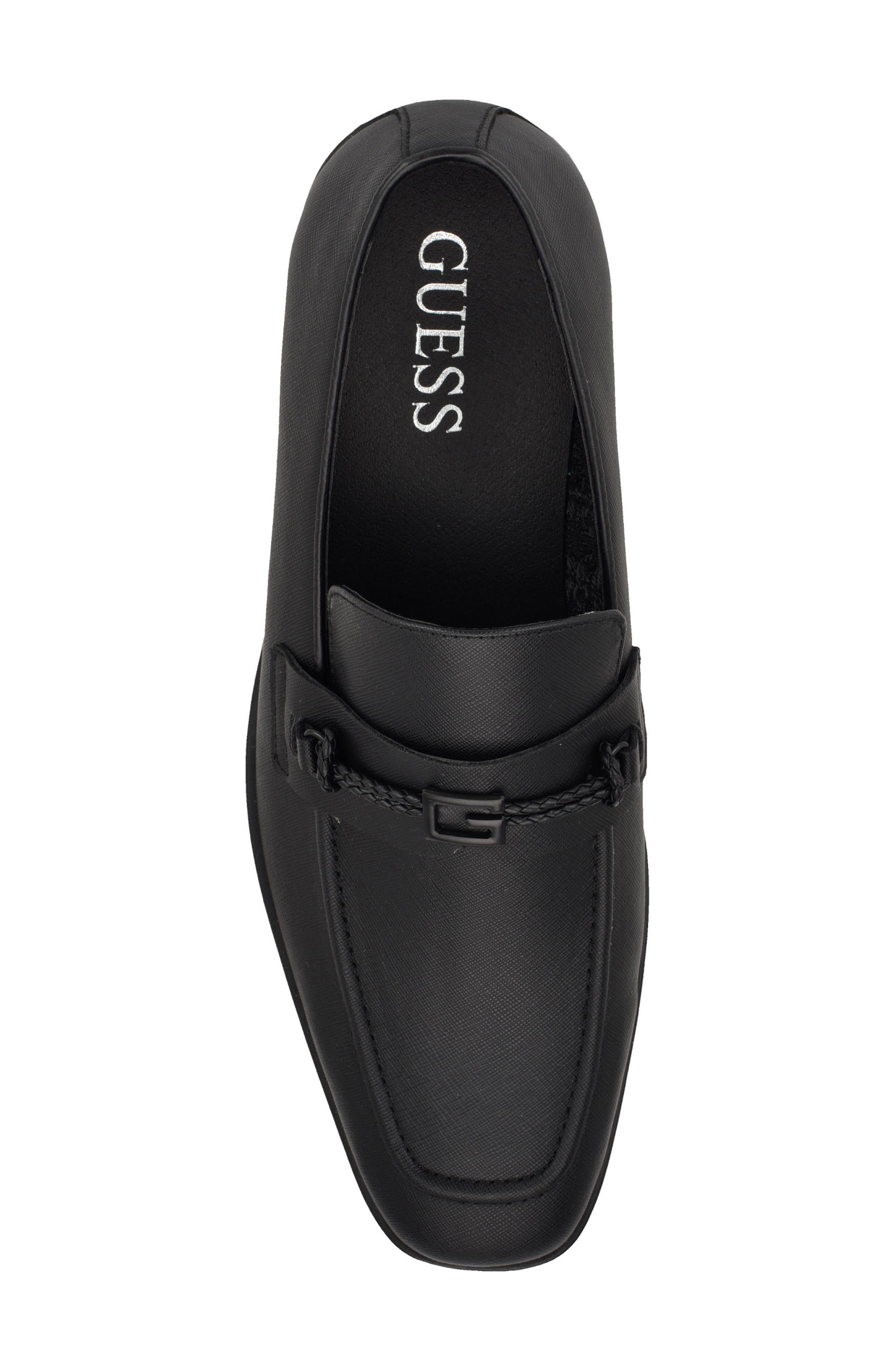 GUESS Hare Penny Loafer, Alternate, color, Black