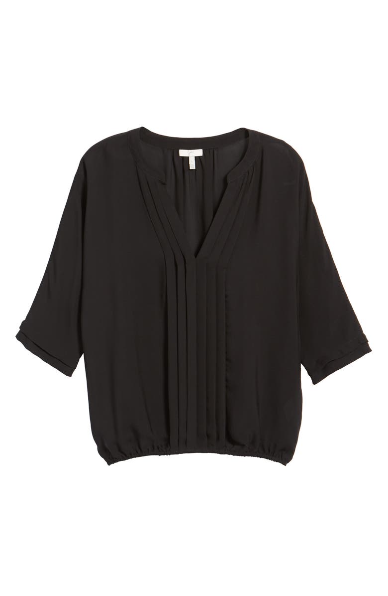 Joie 'Marru' Semi-Sheer Silk Blouse, Alternate, color,