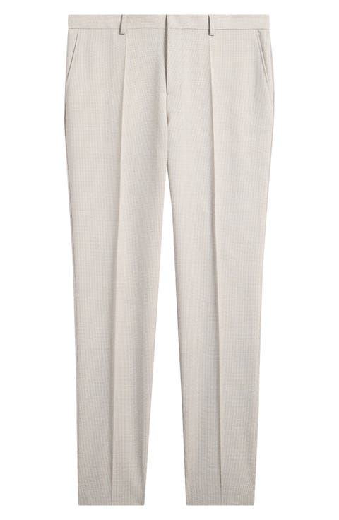 Genius Slim Fit Flat Front Dress Pants