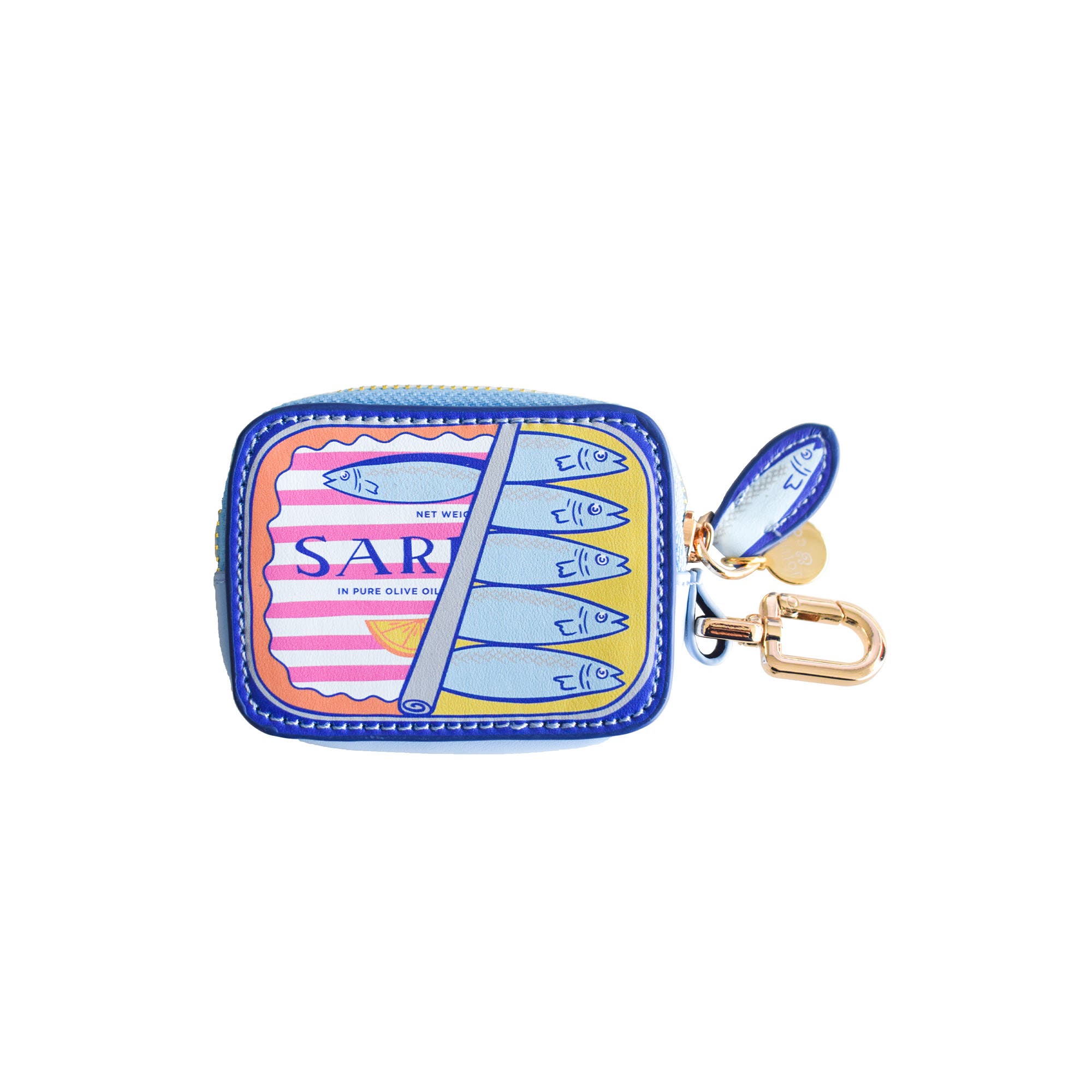 Jollity & Co. Le Dinner Bag Charms, Main, color, Sardine Can