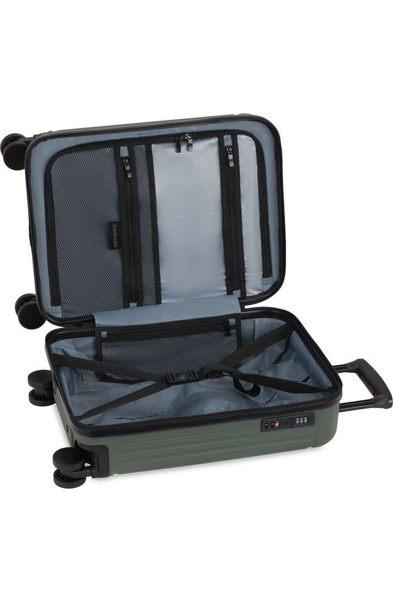 SWISSGEAR 20-Inch Carry-On Hardside Luggage, Alternate, color, Olive