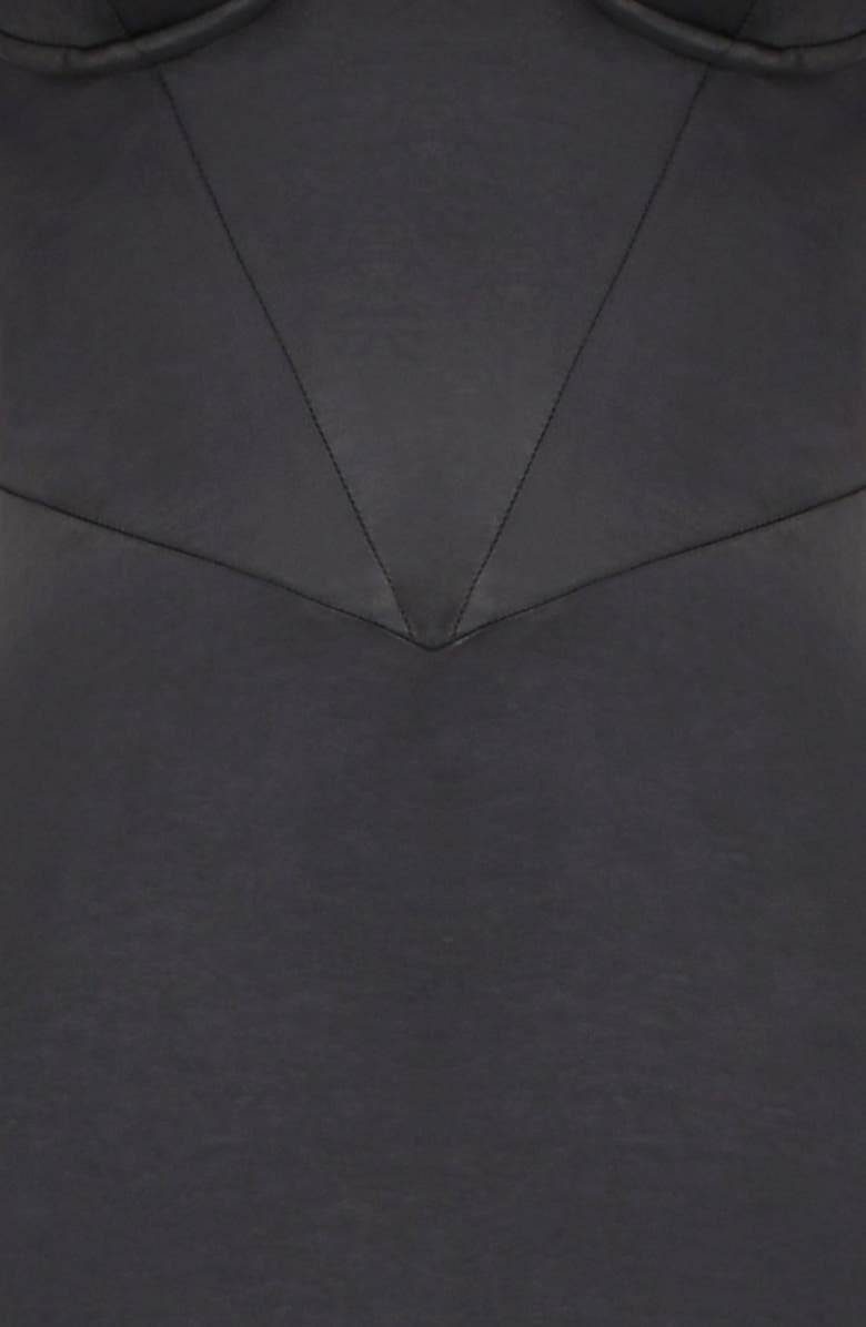 HOUSE OF CB Stefania Underwire Corset Bodice Satin Gown, Alternate, color,