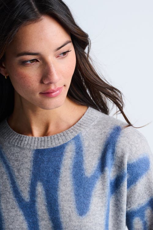 Lisa Todd Freeform Sweater In Gray