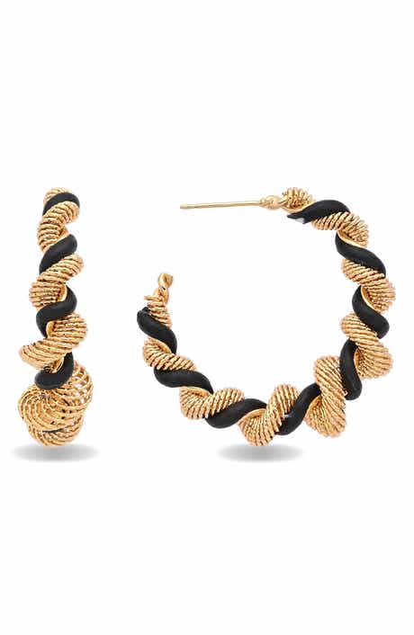 EYE CANDY LOS ANGELES Cassandra Hoop Earrings