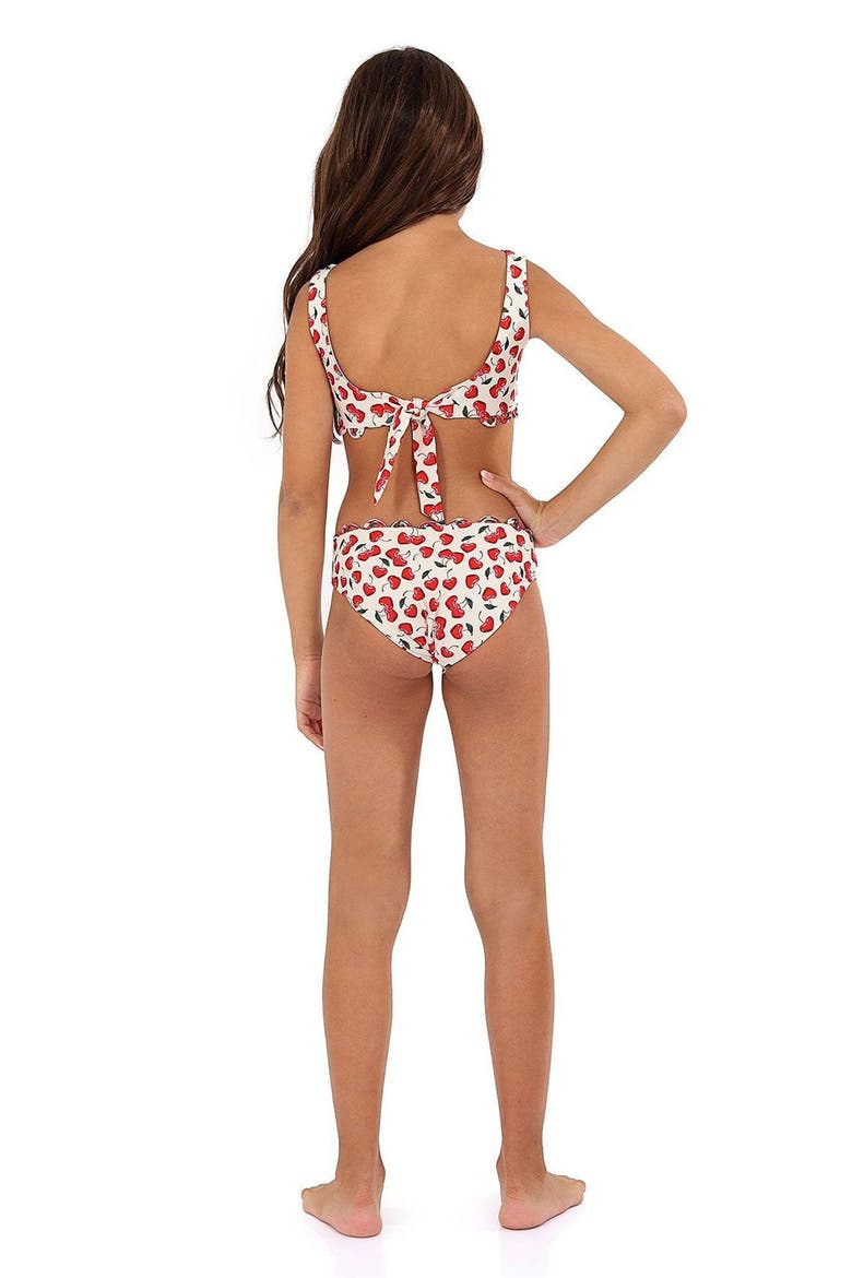 Kids' Dolce Cherish Two-Piece Swimsuit, Alternate, color, RED MULTICOLOR