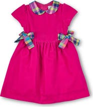 Florence Eiseman Velvet Dress With Side Bows