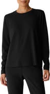 Eileen Fisher Crewneck Relaxed Long Sleeve T-Shirt