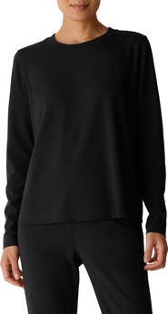 Eileen Fisher Crewneck Relaxed Long Sleeve T-Shirt