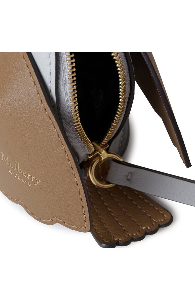 Mulberry Robin Pouch Keyring, Alternate, color,