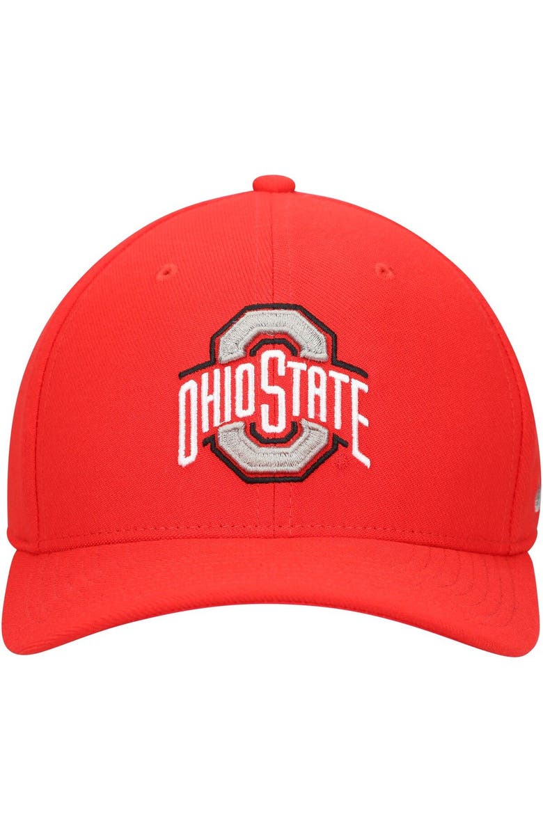 Nike Men's Nike Scarlet Ohio State Buckeyes Classic99 Swoosh Performance Flex Hat, Alternate, color, 