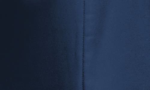 Shop After Six Off The Shoulder Satin Charmeuse Gown With Removable Sleeves In Midnight