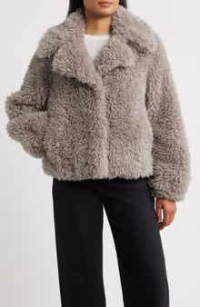 Sam Edelman Short Faux Fur Jacket