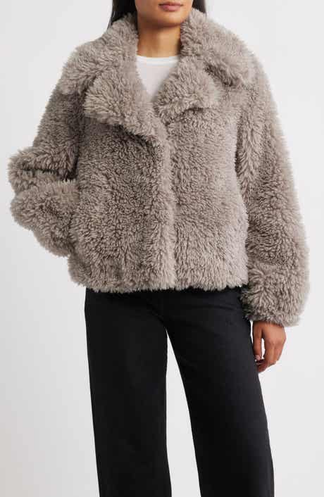 Sam Edelman Short Faux Fur Jacket