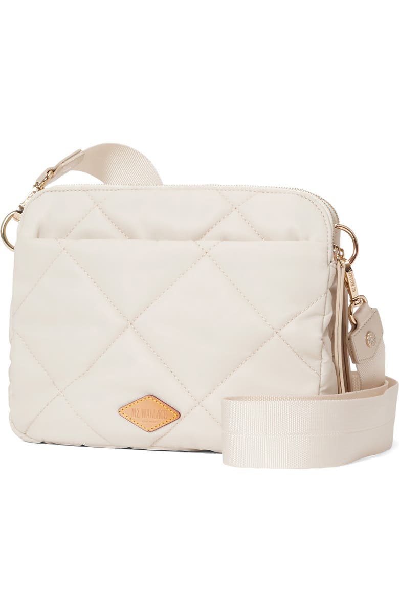 MZ Wallace Madison Quilted Nylon Crossbody Bag, Alternate, color,