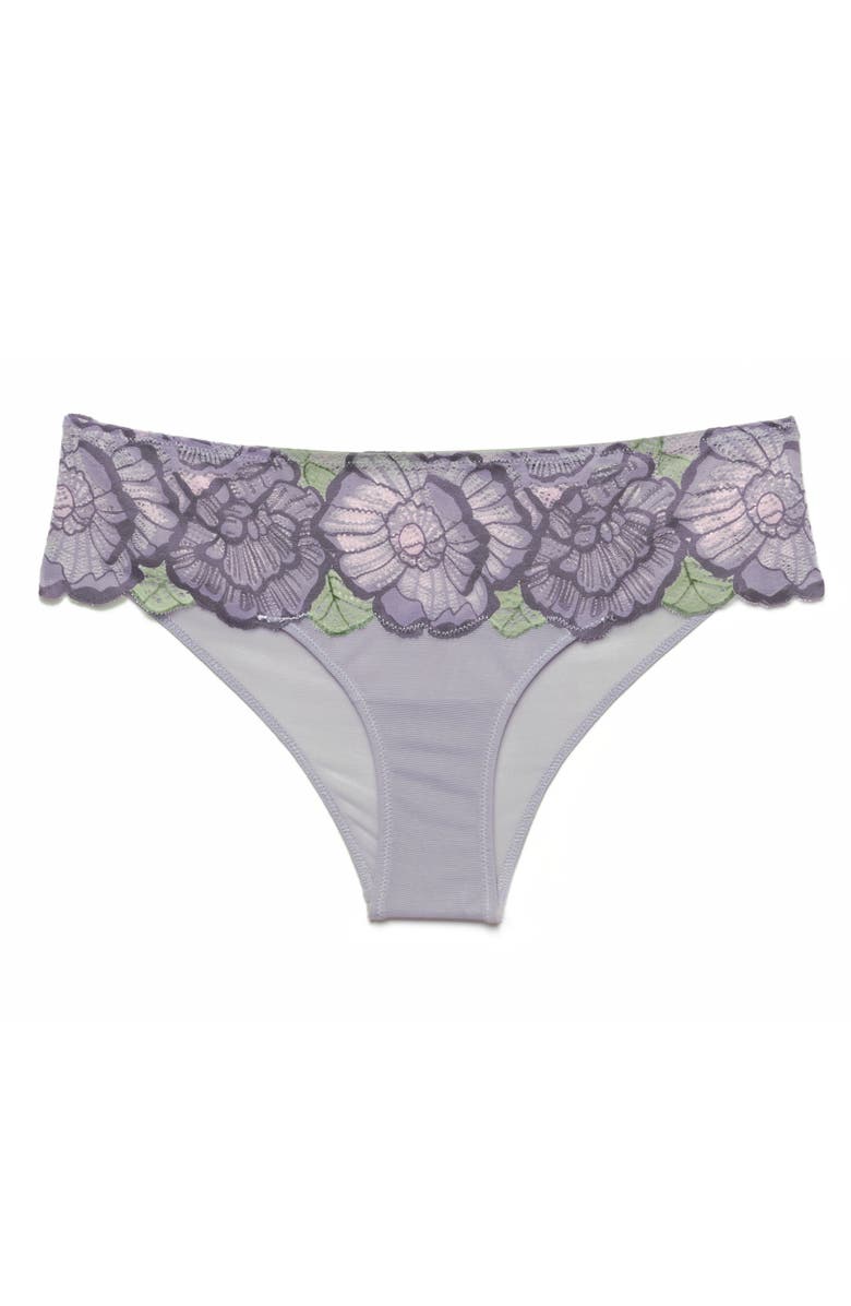 Adore Me Colete Cheeky Panties, Alternate, color, Floral Grey