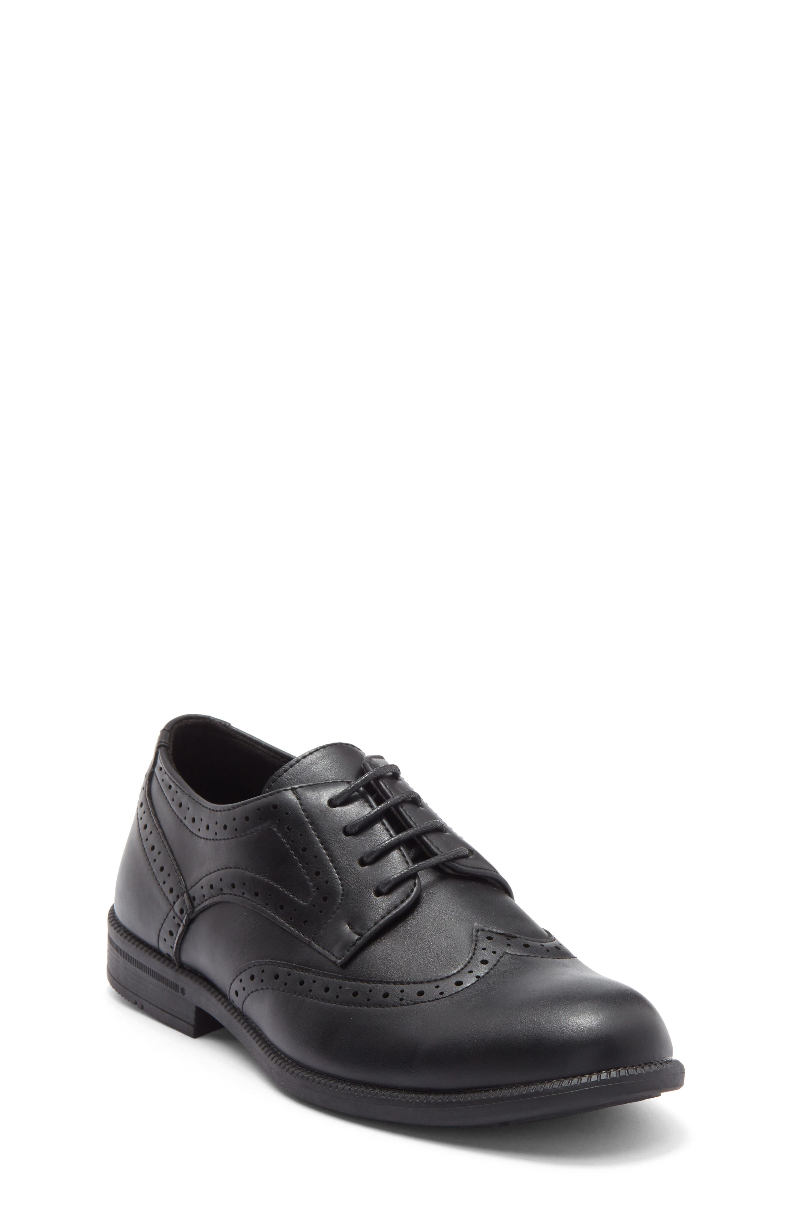 GEOFFREY BEENE Kids' Wingtip Derby