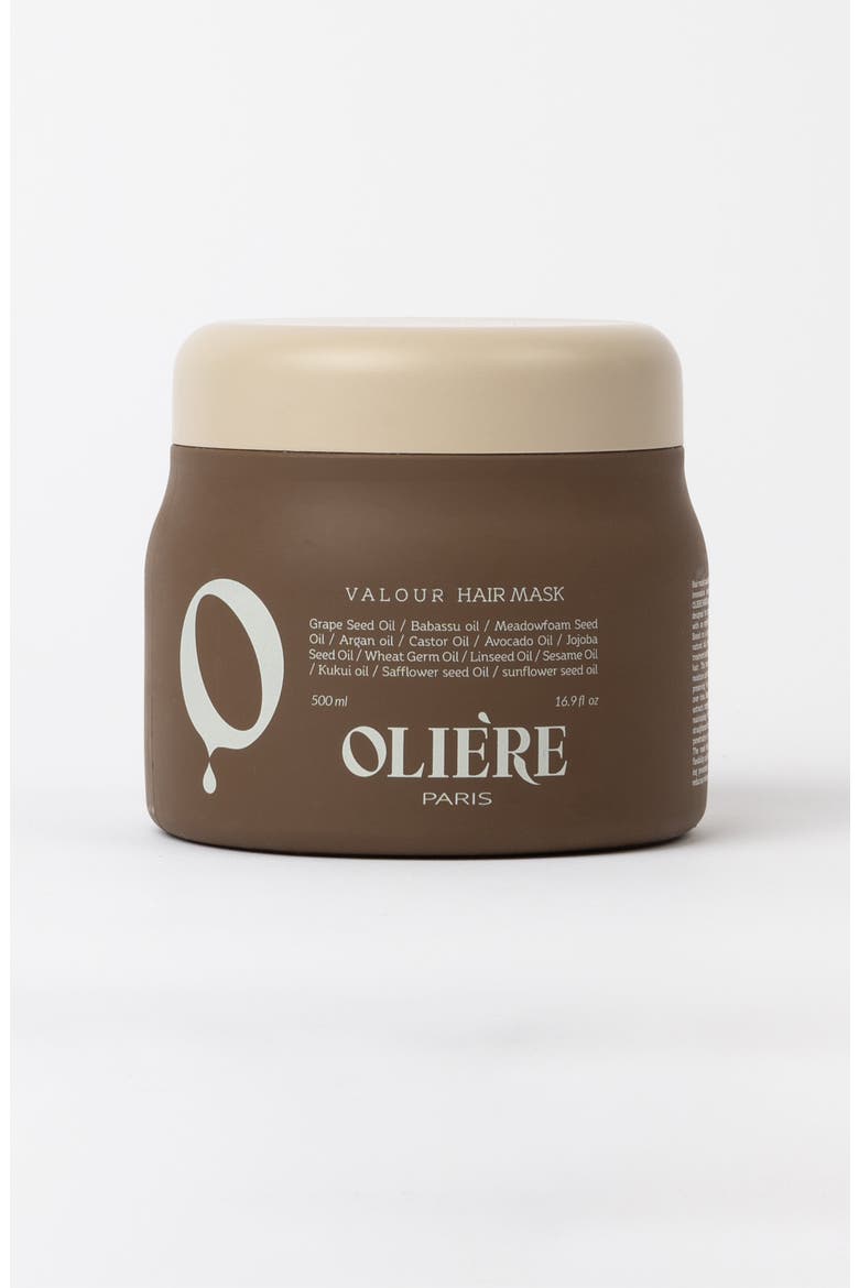 Valour Restorative Smoothing Hair Mask, Main, color, Brown