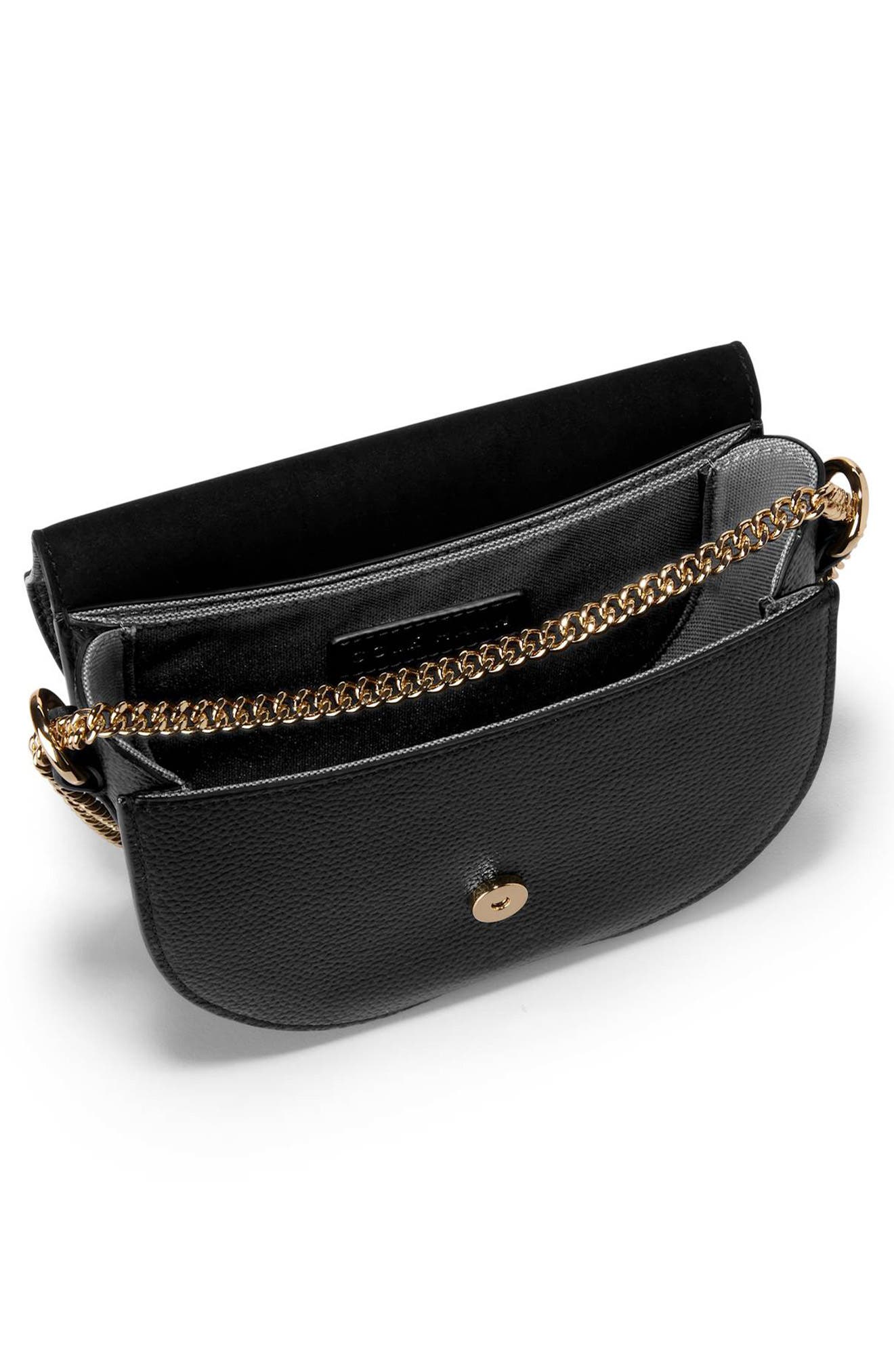 Cole Haan Evie Chain Saddle Crossbody Bag, Alternate, color, 