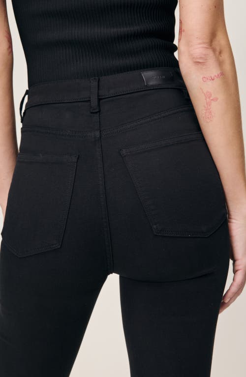 Dl1961 Rachel Instasculpt High Waist Flare Jeans In Black